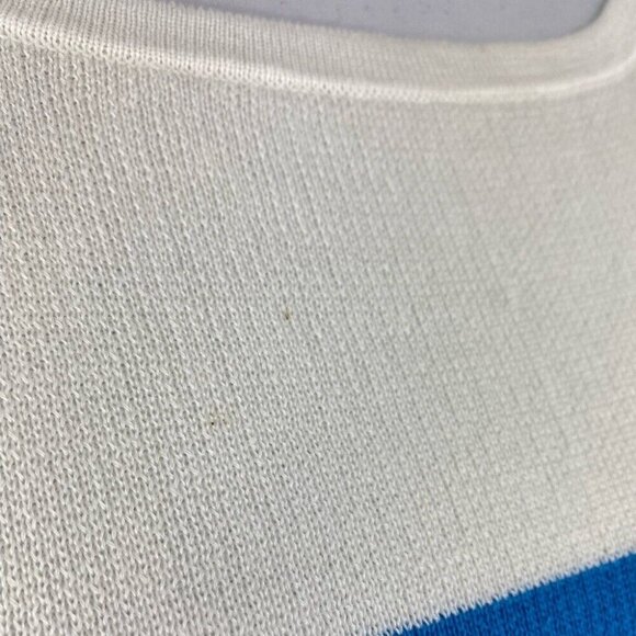 Adrienne Vittadini Women's Black Nautical Striped 3/4 Sleeve Tunic Sweater S/C36 - Picture 6 of 7